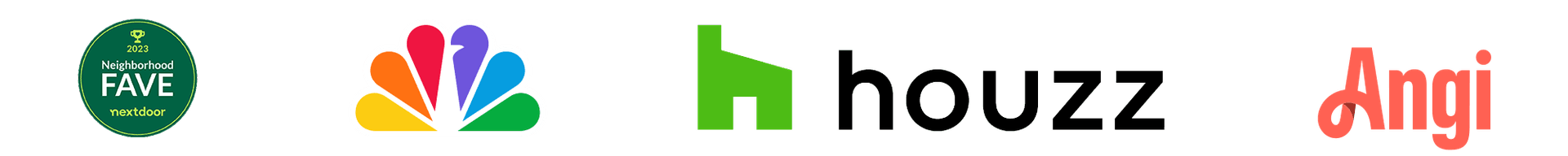 Nextdoor Neighborhood FAVE, NBC, Houzz, and Angi